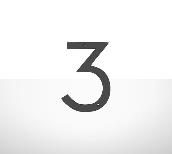Moderne Hausnummer - 3