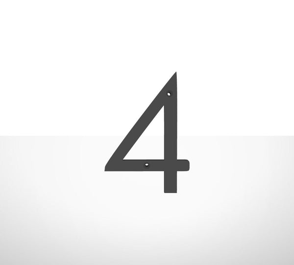 Moderne Hausnummer - 4