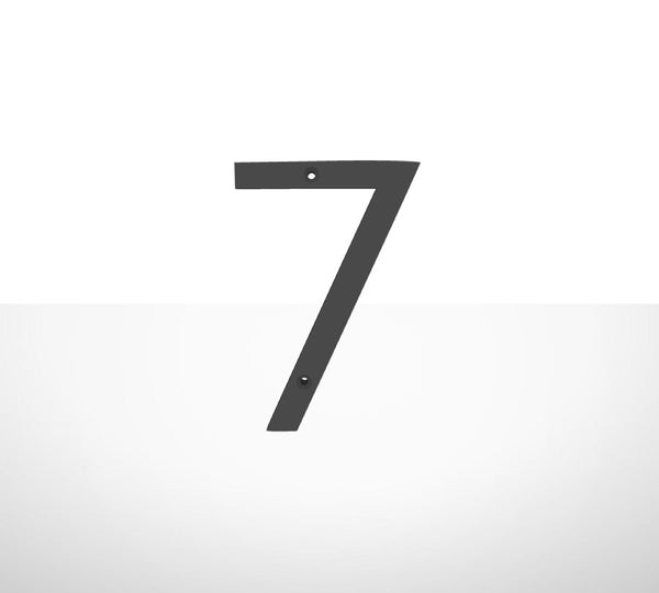 Moderne Hausnummer - 7