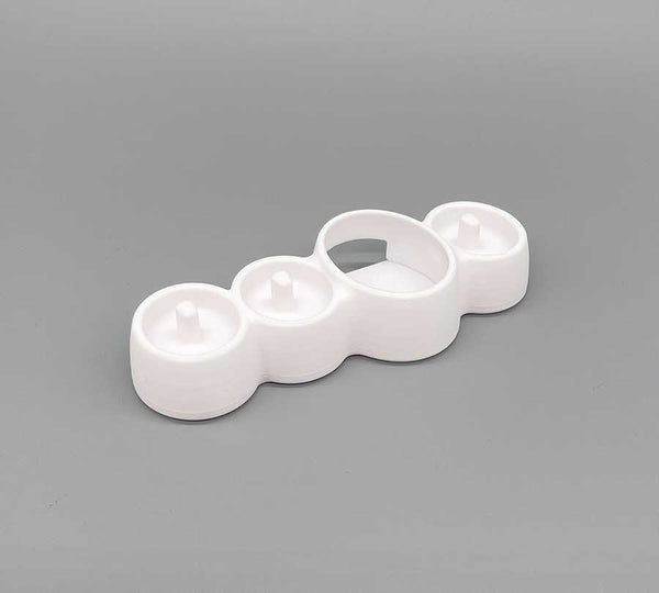 Zahnbürstenhalter für Oral-B elektrische Zahnbürste (1 Ladegerät + 3 Zahnbürsten)
