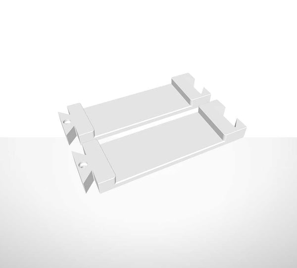 Wandhalterung für Skier (extra Set)